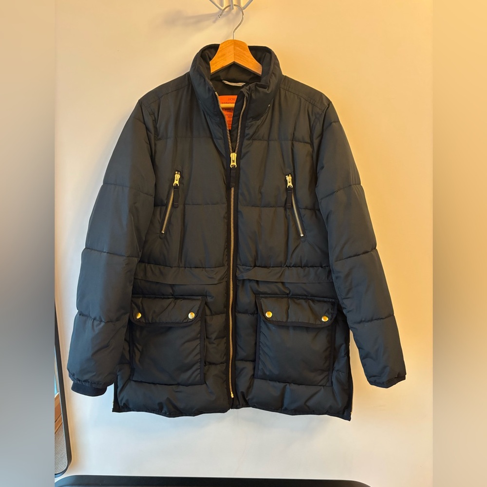 J. Crew signature puffer